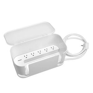 Globe Electric PowerHub™ Cord Management Box with 5-Outlet Surge Protector